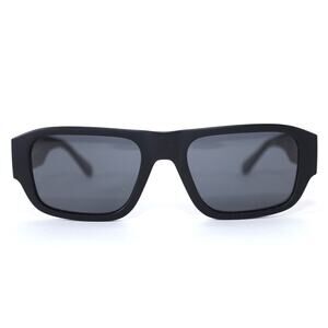 Quay Australia NIGHT CAP Rectangle Sunglasses–Matte Black/Black (Polarized)–NWT